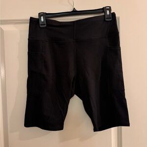 Threads 4 Thought Black Bike Shorts Stretchy Athletic Wear